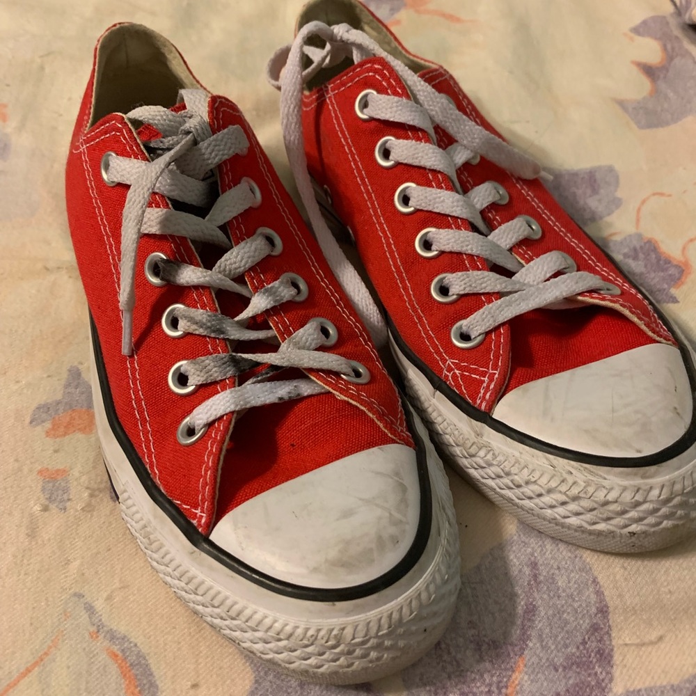 Red Converse - Picture 3 of 4